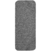 vidaXL Trapmatten 15 st anti-slip rechthoekig 60x25 cm grijs