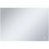 vidaXL Badkamerspiegel LED met aanraaksensor 80x60 cm