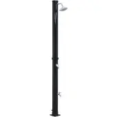 vidaXL Zonnedu douche, zwart, 220 cm, 20 liter