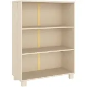 vidaXL Boekenkast HAMAR 85x35x112 cm massief grenenhout honingbruin