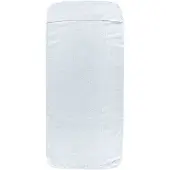 vidaXL Strandhanddoeken 2 st 400 g/m² 75x200 cm stof wit