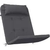 vidaXL Stoelkussens 2 st Adirondack oxford stof antracietkleurig