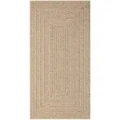 vidaXL Vloerkleed ZIZUR binnen en buiten 80x150 cm jute look