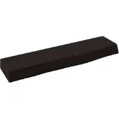 vidaXL Wandschap 40x10x4 cm behandeld massief eikenhout donkerbruin