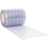 vidaXL Deurgordijn 300x2,6 mm 10 m PVC transparant