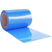 vidaXL Deurgordijn 300x2,6 mm 10 m PVC blauw