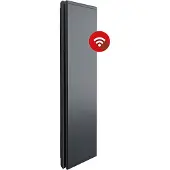 DRL Products ICON WI-FI Elektrische Verticale Paneelradiator 2000 Watt (45cm x 180cm) | Grijs (RAL 7024)