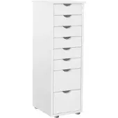 Loft 24 Gava-Commode - 6-Laden - Wit Grenen