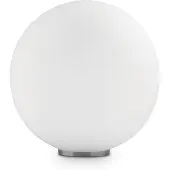 Ideal Lux MAPA TL1 D30, Wit, Glas, Metaal, Slaapkamer, Woonkamer, IP20, E27, 1 lamp