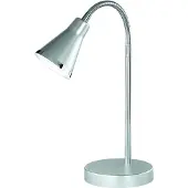 TRIO REALITY ARRAS - Tafellamp - Bureaulamp - Titanium - incl. 1x SMD 4W - Snoerschakelaar - Flexibel