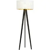 Emibig Vloerlamp 1xE27 60W ASTON LP1 WIT/GOUD 1147/LP1