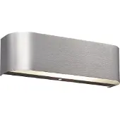 TRIO ADRIANO - Wandlamp - Aluminium geborsteld - incl. 2x SMD 3,1 W - Wandmontage - Niet dimbaar