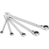 Hazet 606/5 Steek-ringratelsleutelset 5-delig Sleutelbreedte (metrisch) 8 - 19 mm