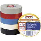 TESA Zelfklevende elektrisch isolerende PVC tape 4163 zwart 33mx25mm