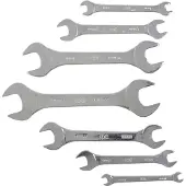 Bgs Doppel-Maulschlüssel-Satz extra flach SW 6 - 23 mm 7-tlg.