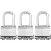 Master Lock M115EURTRILF - Set Van 3 Weersbestendige Hangsloten