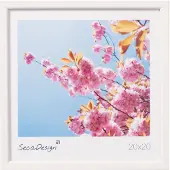 SecaDesign Iris Fotolijst - Fotomaat 13x13 cm - Wit