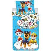 Paw Patrol Dekbedovertrek, Dream Patrol - 140 x 200 cm + 70 x 90 cm - Katoen
