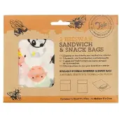 Tala - Sandwich & Snack Zakje, Set van 2 Stuks, Dieren - Tala