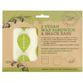 Tala - Vegan Sandwich & Snack Zakje, Set van 2 Stuks, Blaadjes - Tala