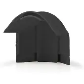 Nedis Kabelgoot hoek | | 12 mm kabel (PVC, Zwart)