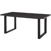 Interiax Eettafel 'Oliver' 180 cm Decor Donkerbruin