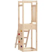 vidaXL Speelhuis 53x46,5x169 cm massief grenenhout