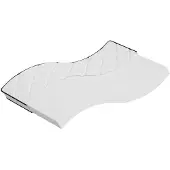 vidaXL Schuimmatras middelzacht 100x200 cm