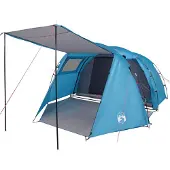 vidaXL Tunneltent 4-persoons waterdicht blauw
