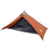vidaXL Hangende tipi tent 1-persoons waterdicht oranje