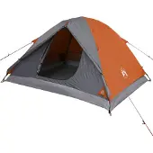 vidaXL Koepeltent 3-persoons waterdicht oranje