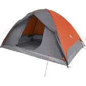 vidaXL Koepeltent 6-persoons waterdicht oranje