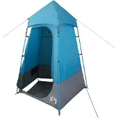vidaXL WC-tent, blauw, waterdicht