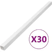 vidaXL Kabelgoot 60x40 mm 30 m PVC