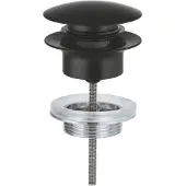 GROHE Waste Set - Ø63mm - push open - matte black