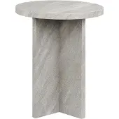 Beliani STANTON - Bijzettafel-Grijs-MDF