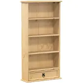 vidaXL Cd-kast Corona 52x17,5x103 cm massief grenenhout