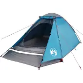 vidaXL Koepeltent 2-persoons waterdicht blauw