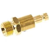 Parker Messing DN 2.7 (Micro) Luchtkoppeling Insteeknippel G 1/8 inch Buitendraad Double Shut-Off
