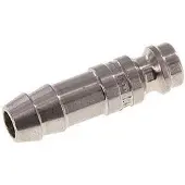 Parker RVS 316L DN 5 Luchtkoppeling Insteeknippel 8 mm Slangpilaar