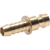 Parker Messing DN 5 Zwart Luchtkoppeling Insteeknippel 6 mm Slangpilaar