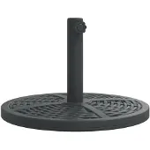 vidaXL Parasolvoet voor stok van Ø38 / 48 mm 12 kg rond
