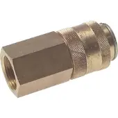 Tameson Vernikkeld Messing DN 19 Luchtkoppeling Snelkoppeling G 3/4 inch Binnendraad Double Shut-Off