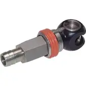 Tameson Staal/Messing DN 8 Safety Luchtkoppeling Snelkoppeling 9 mm Slangpilaar