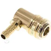 Tameson Messing DN 7.2 (Euro) Luchtkoppeling Snelkoppeling 9 mm Slangpilaar 90-deg