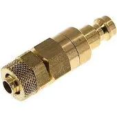 Tameson Messing DN 5 Luchtkoppeling Insteeknippel 6x8 mm Push-On Double Shut-Off