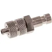 Tameson RVS DN 2.7 (Micro) Luchtkoppeling Insteeknippel 3x4.3 mm Push-On