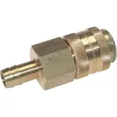 Tameson Messing DN 19 Luchtkoppeling Snelkoppeling 19 mm Slangpilaar Double Shut-Off