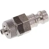Tameson RVS DN 5 Luchtkoppeling Insteeknippel 4x6 mm Push-On