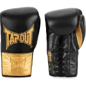 TAPOUT Lockhart Leather Boxing Gloves Zwart 10 oz L